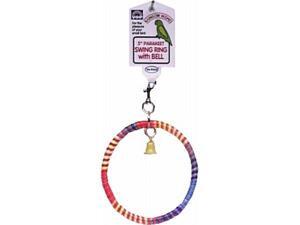 Vo-Toys Rainbow 5in Swing with Bell Bird Toy Vo-Toys Rainbow 5in Swing with Bell Bird Toy