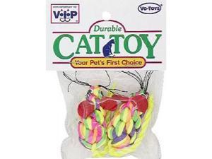 Vo-Toys Mice Hand Weaved 2 pack Cat Toy Vo-Toys Mice Hand Weaved 2 pack Cat Toy