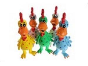 Multi Pet Globkens Mini Chickens Assorted Styles/Colors 5.6in Dog Toy Multi Pet Globkens Mini Chickens Assorted Styles/Colors 5.6in Dog Toy