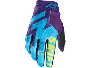 Shift Racing Faction Men's Off-Road Motorcycle Gloves - Purple/Yellow / Large Shift Racing Faction Men's Off-Road Motorcycle Gloves - Purple/Yellow / Large