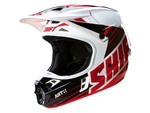Shift Racing Assault Men's Off-Road Motorcycle Helmets - Black/White / Small Shift Racing Assault Men's Off-Road Motorcycle Helmets - Black/White / Small