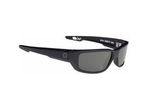 Spy Optic Dirty Mo Happy Lens Collection Polarized Eyewear, Soft Matte Black/Grey Green, One Size Spy Optic Dirty Mo Happy Lens Collection Polarized Eyewear, Soft Matte Black/Grey Green, One Size
