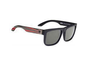 Spy Optic Discord Happy Lens Collection Sunglasses, Matte Black/Grey Green, One Size Fits All Spy Optic Discord Happy Lens Collection Sunglasses, Matte Black/Grey Green, One Size Fits All