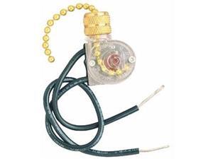 Fan Light Switch 15 With Brass Finish Pull Chain Westinghouse Lighting 77023 Fan Light Switch 15 With Brass Finish Pull Chain Westinghouse Lighting 77023