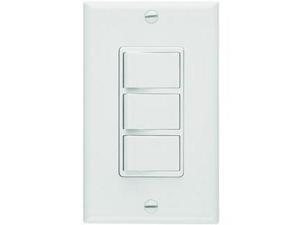 Broan-nautilus P66W White 3-Function Fan Control Switch Broan-nautilus P66W White 3-Function Fan Control Switch