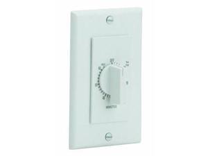 Broan-nautilus P59W White 60 Minute Fan Control Timer Switch Broan-nautilus P59W White 60 Minute Fan Control Timer Switch