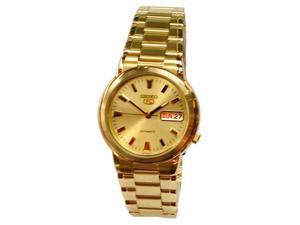 Seiko SNXE92 Mens Watch Seiko 5 Automatic Gold Tone Dress Watch Gold Dial Seiko SNXE92 Mens Watch Seiko 5 Automatic Gold Tone Dress Watch Gold Dial