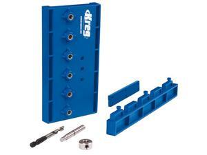 Kreg KMA3220 Jig Shelf Pin Hardened Steel Drill Guide 5mm Kit Kreg KMA3220 Jig Shelf Pin Hardened Steel Drill Guide 5mm Kit