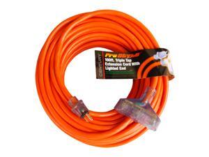 Century Contractor Grade 100' 10 Gauge Power Extension Cord 10/3 Triple Tap Plug Century Contractor Grade 100' 10 Gauge Power Extension Cord 10/3 Triple Tap Plug
