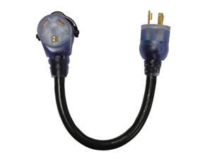 DuroMax XP3130RV 30 Amp 10/3 RV Portable Generator Adapter Cord Cable NEMA Plug DuroMax XP3130RV 30 Amp 10/3 RV Portable Generator Adapter Cord Cable NEMA Plug