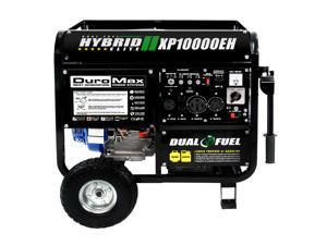 DuroMax 10000 Watt Hybrid Dual Fuel Portable Gas Propane Generator - RV Standby DuroMax 10000 Watt Hybrid Dual Fuel Portable Gas Propane Generator - RV Standby