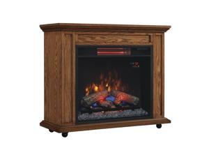 Duraflame Infared Rolling Mantel Fireplace - 23IRM1500-O107 Duraflame Infared Rolling Mantel Fireplace - 23IRM1500-O107
