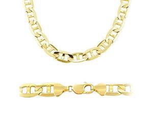 14k Solid Gold Gucci Mariner Chain Necklace 7.7mm 22" 14k Solid Gold Gucci Mariner Chain Necklace 7.7mm 22"