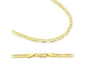 14k Solid Gold Gucci Mariner Chain Necklace 3.5mm 24" 14k Solid Gold Gucci Mariner Chain Necklace 3.5mm 24"
