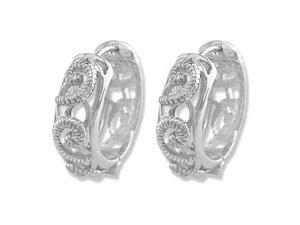 Sterling Silver Hoop Earrings (20 MM) Sterling Silver Hoop Earrings (20 MM)