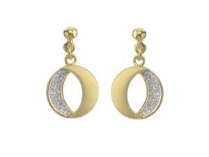 Yellow Gold Plated Fashion Earrings Yellow Gold Plated Fashion Earrings