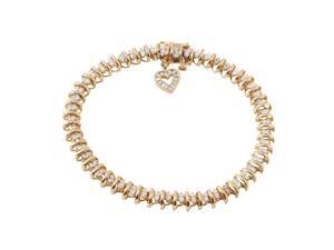 Ladies 0.65CTW Diamond 14K Yellow Gold Bracelet Ladies 0.65CTW Diamond 14K Yellow Gold Bracelet