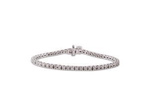 Ladies 1.5CTW Diamond 14K White Gold Bracelet Ladies 1.5CTW Diamond 14K White Gold Bracelet