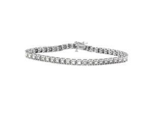 Ladies 2CTW Diamond 10k White Gold Bracelet Ladies 2CTW Diamond 10k White Gold Bracelet