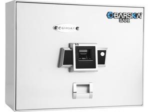 Barska AX12402 Top Opening Biometric Safe BX-200 - White Barska AX12402 Top Opening Biometric Safe BX-200 - White