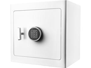 White Keypad Jewelry Safe, Light Interior White Keypad Jewelry Safe, Light Interior