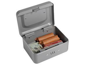 6 Inch Gray Combination Lock Box 6 Inch Gray Combination Lock Box