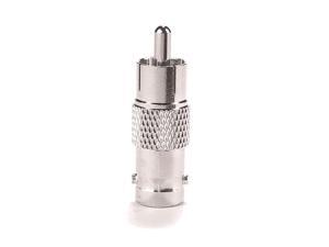 Channel Vision 2129 BNC Female to RCA Male Adapter Channel Vision 2129 BNC Female to RCA Male Adapter