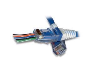 EZ-RJ45 Cat-6 Connectors & Strain Relief 30-Pack EZ-RJ45 Cat-6 Connectors & Strain Relief 30-Pack