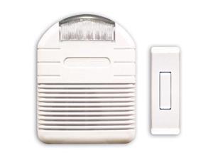 Wireless Door Chime with Strobe Light Alert Wireless Door Chime with Strobe Light Alert
