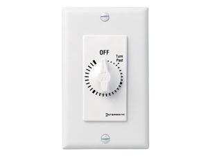 Intermatic FD430MW DPST 30-Minute Spring Wound Timer - White Intermatic FD430MW DPST 30-Minute Spring Wound Timer - White