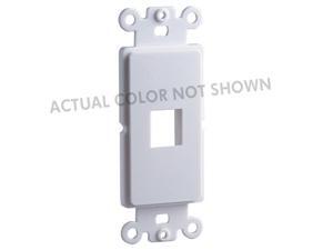Cooper Wiring Devices 5521-5EV Decora-Style Mounting Strap with 1 Port - Ivory Cooper Wiring Devices 5521-5EV Decora-Style Mounting Strap with 1 Port - Ivory