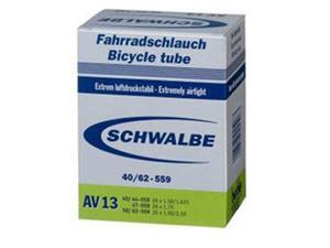 Schwalbe Bike Tube - 40mm Schraeder/Auto (16 x 1.125-18 x 1.125 - 40mm Schraeder Valve - AV4) Schwalbe Bike Tube - 40mm Schraeder/Auto (16 x 1.125-18 x 1.125 - 40mm Schraeder Valve - AV4)