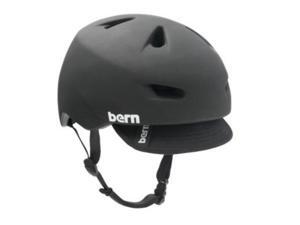 Bern 2013 Men's Brentwood Summer Bike Helmet (Matte Black w/ Black Visor - L) Bern 2013 Men's Brentwood Summer Bike Helmet (Matte Black w/ Black Visor - L)