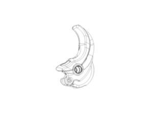 Yakima Raptor Replacement Jaw Pad - 8820182 Yakima Raptor Replacement Jaw Pad - 8820182