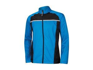 Adidas 2016 Men's ClimaStorm Essential Packable Rain Jacket (Bahia Blue/Black - L) Adidas 2016 Men's ClimaStorm Essential Packable Rain Jacket (Bahia Blue/Black - L)