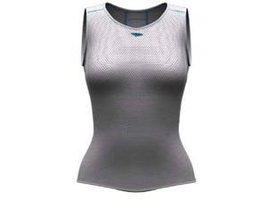 DeFeet Women's UnDLite Thin Sleeveless Base Layer (White - L) DeFeet Women's UnDLite Thin Sleeveless Base Layer (White - L)