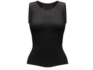 DeFeet Women's UnDLite Thin Sleeveless Base Layer (Black - L) DeFeet Women's UnDLite Thin Sleeveless Base Layer (Black - L)