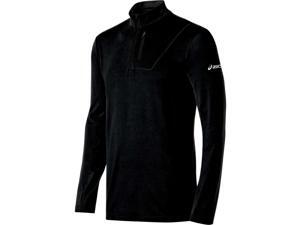 Asics 2016 Men's Team 1/2 Zip Long Sleeve Top - YT2514 (Black - S) Asics 2016 Men's Team 1/2 Zip Long Sleeve Top - YT2514 (Black - S)