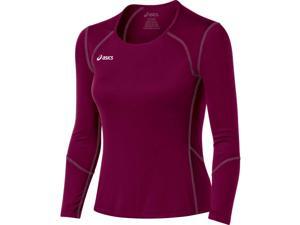 Asics 2015/16 Jr Volleycross Long sleeve Volleyball Jersey - BT2511 (Cardinal/Steel Grey - XL) Asics 2015/16 Jr Volleycross Long sleeve Volleyball Jersey - BT2511 (Cardinal/Steel Grey - XL)
