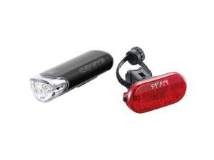 CatEye HL-EL140 Bicycle Headlight /Omni 5 TL-LD155 Bicycle Taillight Set - 5358520 CatEye HL-EL140 Bicycle Headlight /Omni 5 TL-LD155 Bicycle Taillight Set - 5358520