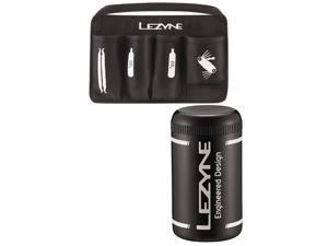 Lezyne 500ml Flow Caddy Bicycle Water Bottle Storage Container w/Organizer - 1-BC-FLWCADDY-V204 Lezyne 500ml Flow Caddy Bicycle Water Bottle Storage Container w/Organizer - 1-BC-FLWCADDY-V204