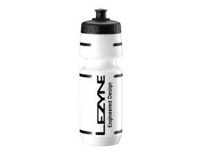 Lezyne Flow Bicycle Water Bottle w/Logo - 700ml (White/Black Logo) Lezyne Flow Bicycle Water Bottle w/Logo - 700ml (White/Black Logo)