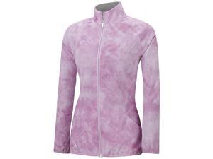 Adidas Golf 2016 Women's Advance Wind Tech Full-Zip Jacket (Light Orchid/Solid Grey - L) Adidas Golf 2016 Women's Advance Wind Tech Full-Zip Jacket (Light Orchid/Solid Grey - L)