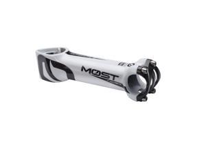 Most Tiger Ultralite 1K Road Bicycle Stem - MO-16-ULTRLT-AERO (White - Aero - 110) Most Tiger Ultralite 1K Road Bicycle Stem - MO-16-ULTRLT-AERO (White - Aero - 110)