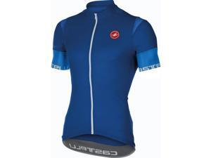 Castelli 2016 Men's Entrada Full Zip Short Sleeve Cycling Jersey - A16013 (surf blue - M) Castelli 2016 Men's Entrada Full Zip Short Sleeve Cycling Jersey - A16013 (surf blue - M)