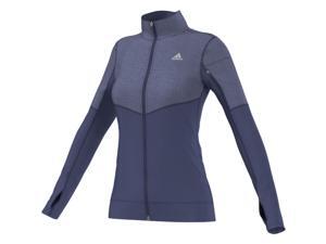Adidas Outdoor 2016 Women's Training Lightweight Full Zip Top (Raw Purple/Matte Silver - L) Adidas Outdoor 2016 Women's Training Lightweight Full Zip Top (Raw Purple/Matte Silver - L)