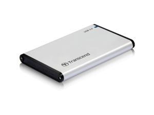 Transcend USB 3.0 StoreJet 2.5in Hard Drive Enclosure, Aluminum - TS0GSJ25S3 Transcend USB 3.0 StoreJet 2.5in Hard Drive Enclosure, Aluminum - TS0GSJ25S3