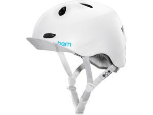 Bern 2013 Women's Berkeley Summer Bike Helmet (Satin White w/ White Visor - M) Bern 2013 Women's Berkeley Summer Bike Helmet (Satin White w/ White Visor - M)