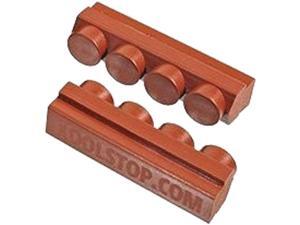Kool-Stop Mafac Caliper Bicycle Brake Pad Inserts - 2 Pairs/4 Pads (Salmon) Kool-Stop Mafac Caliper Bicycle Brake Pad Inserts - 2 Pairs/4 Pads (Salmon)