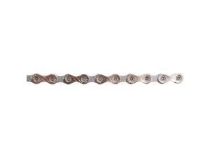 KMC X11.93 11-Speed 116 Link Bicycle Chain - Nickel/Black (Nickel/Black) KMC X11.93 11-Speed 116 Link Bicycle Chain - Nickel/Black (Nickel/Black)